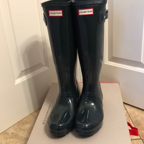 Hunter Shoes - Hunter original tall gloss boot NIB